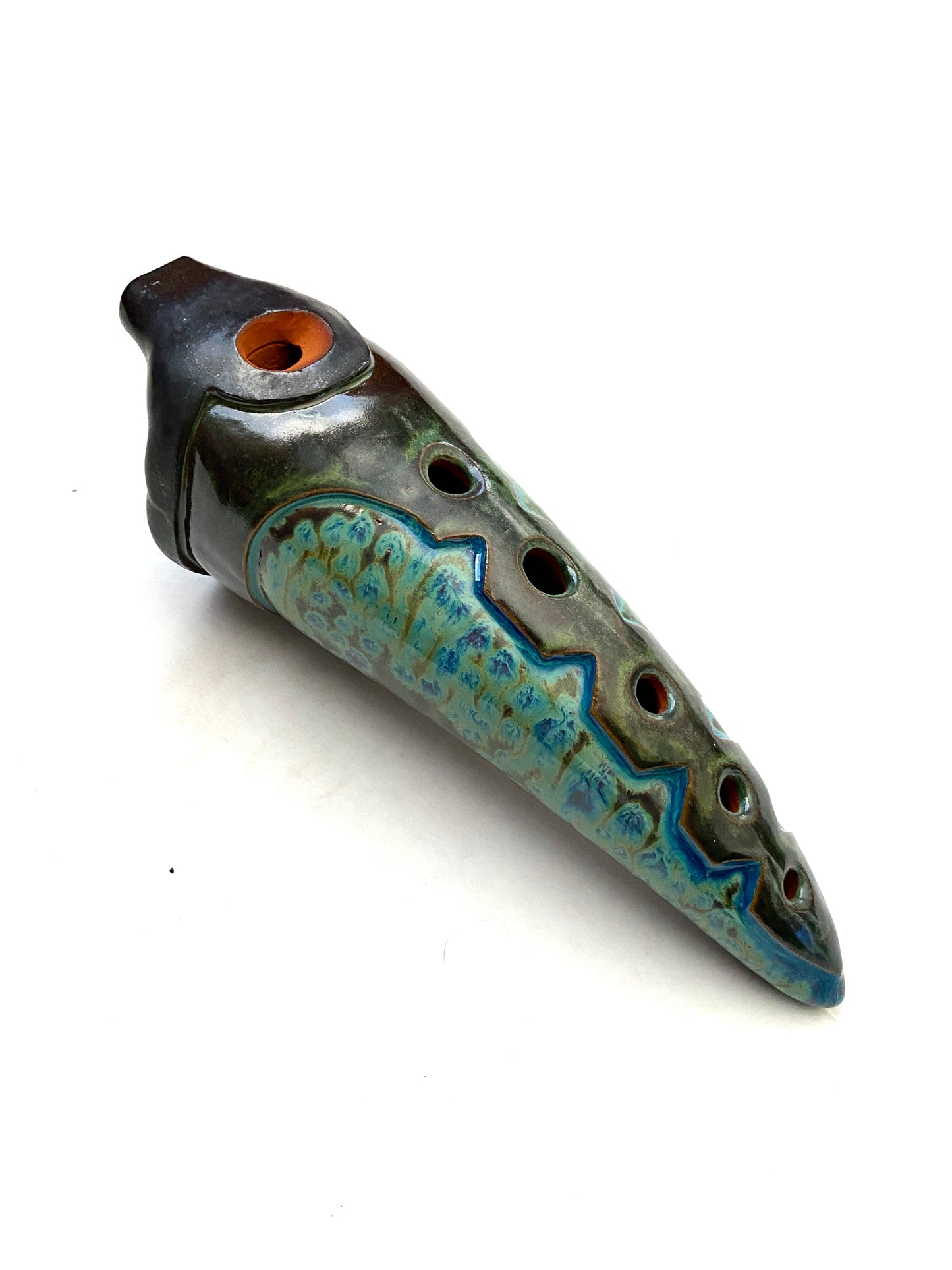 Ceramic Gemshorn Flute