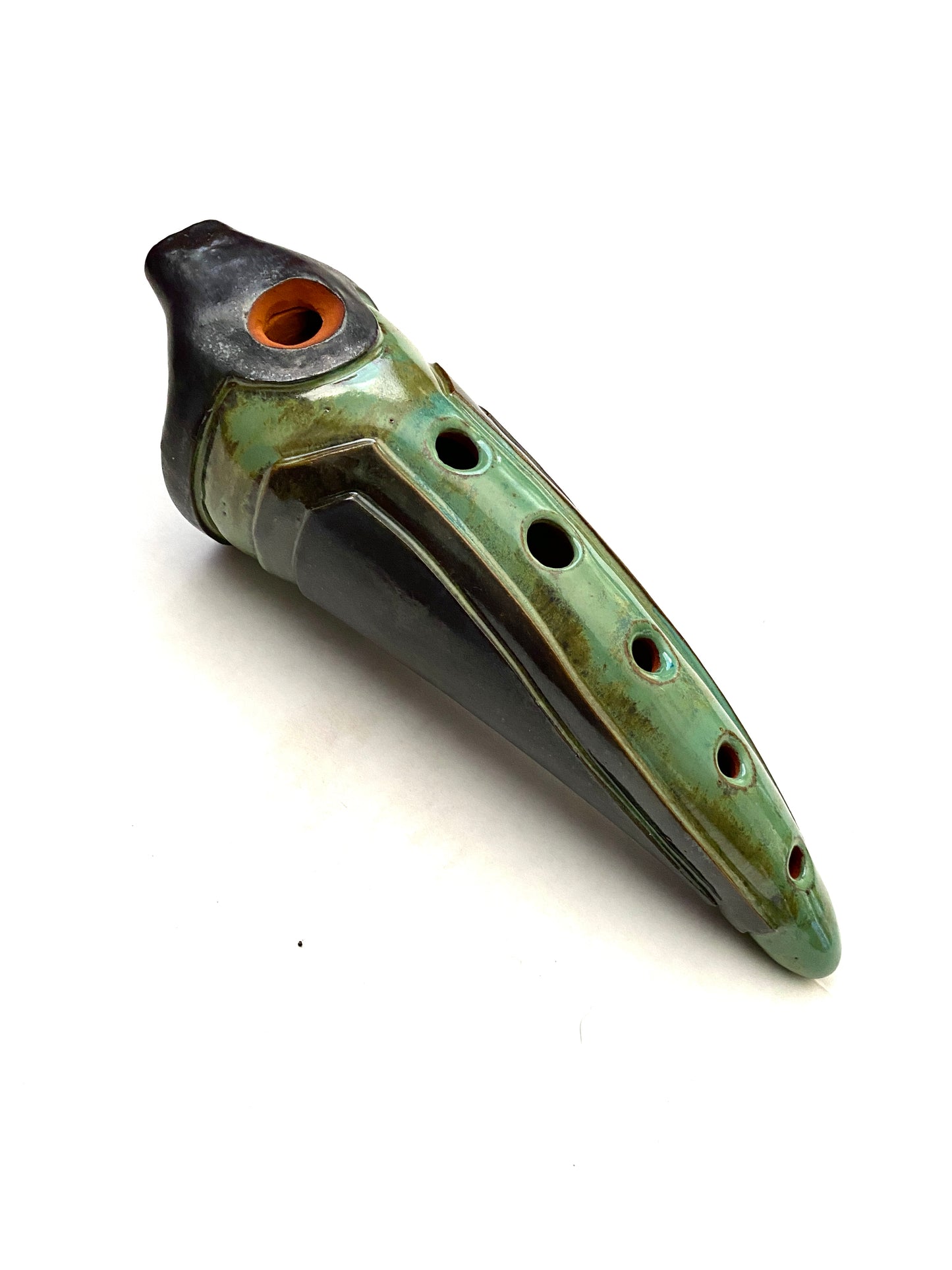 Ceramic Gemshorn Flute