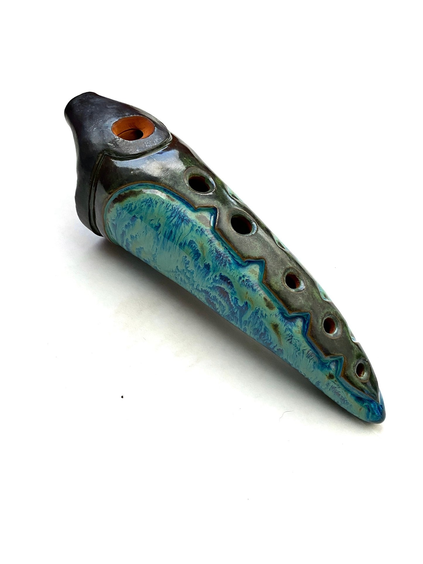 Ceramic Gemshorn Flute